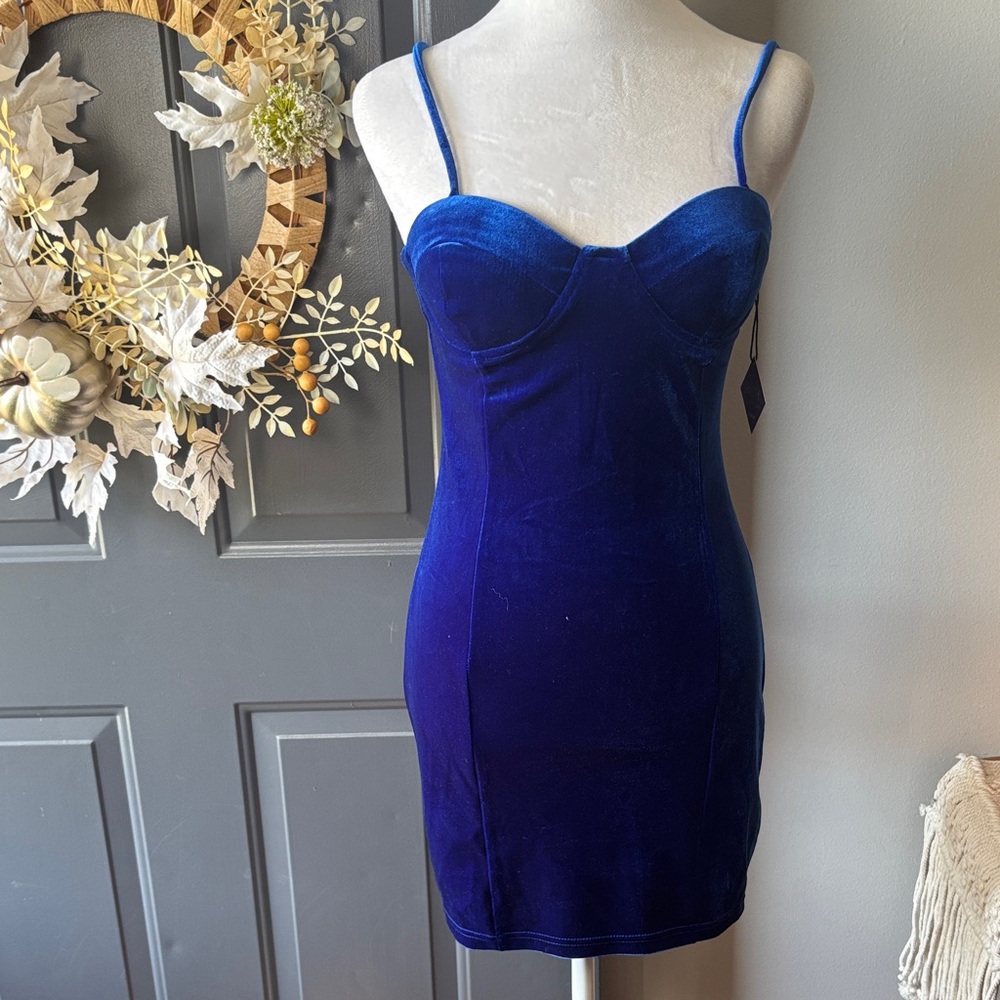 Forever 21 Blue Mini Dress